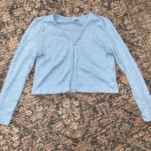 Old Navy Sky Blue Knit Top